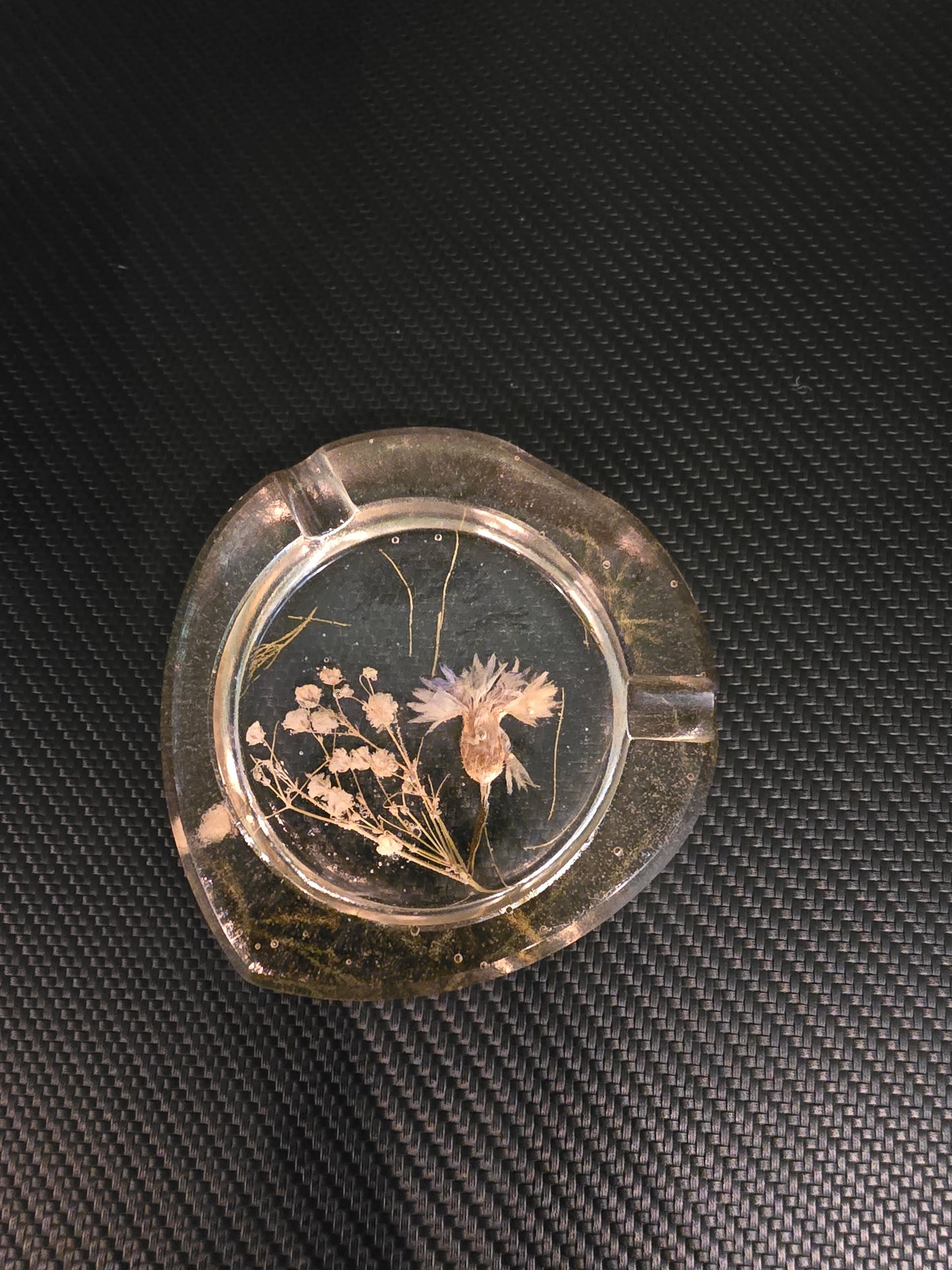 Flower ash tray/jewlry dish