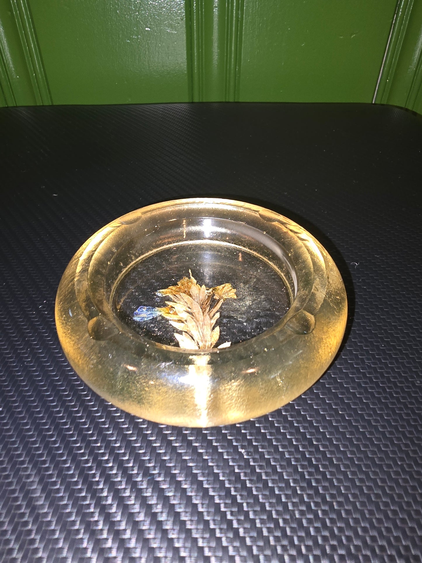 Flower ash tray/jewlry dish