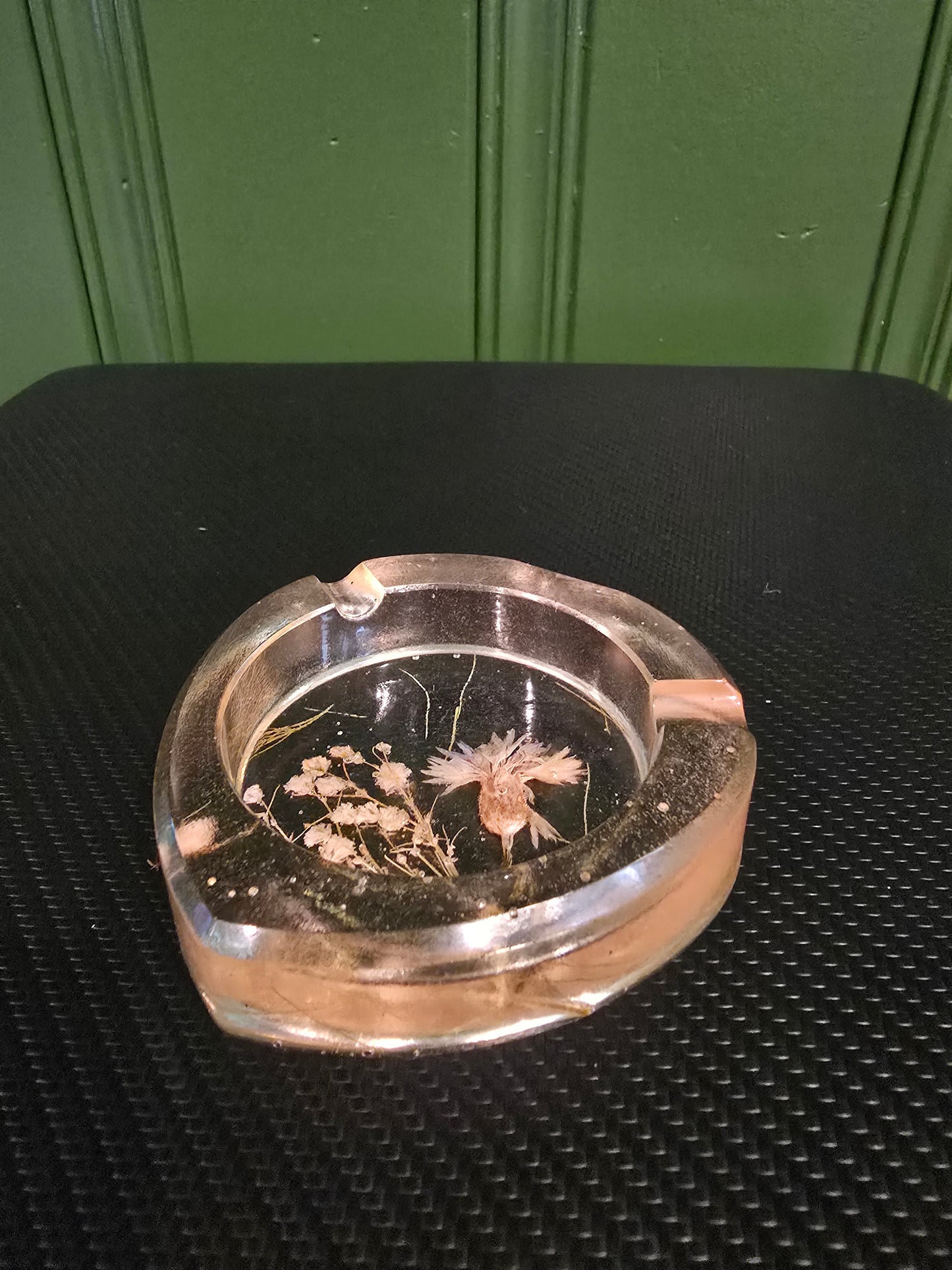 Flower ash tray/jewlry dish